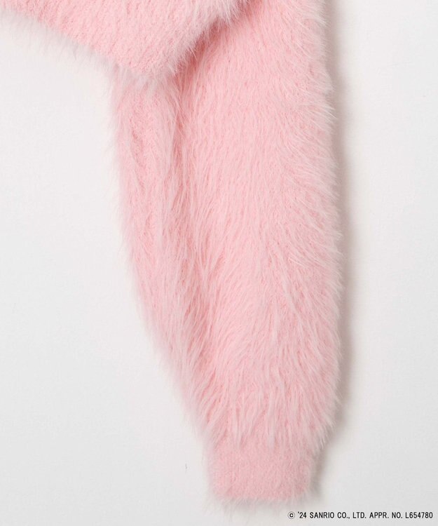 WEGO 【サンリオ】HELLOKITTYコラボカーディガン ピンク