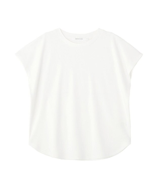 AMERICAN HOLIC 【先行予約】【抗菌防臭】フレンチスリーブプルオーバー Off White