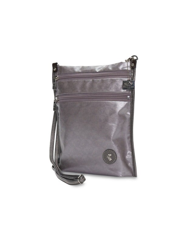 PELLE BORSA 縦ショルダー Alive アライブ 4418 ガンメタ