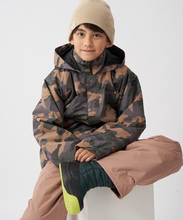 OP／FILA 【RUSTY】スノーウェア 上下セット 耐水圧10000mm カーキ