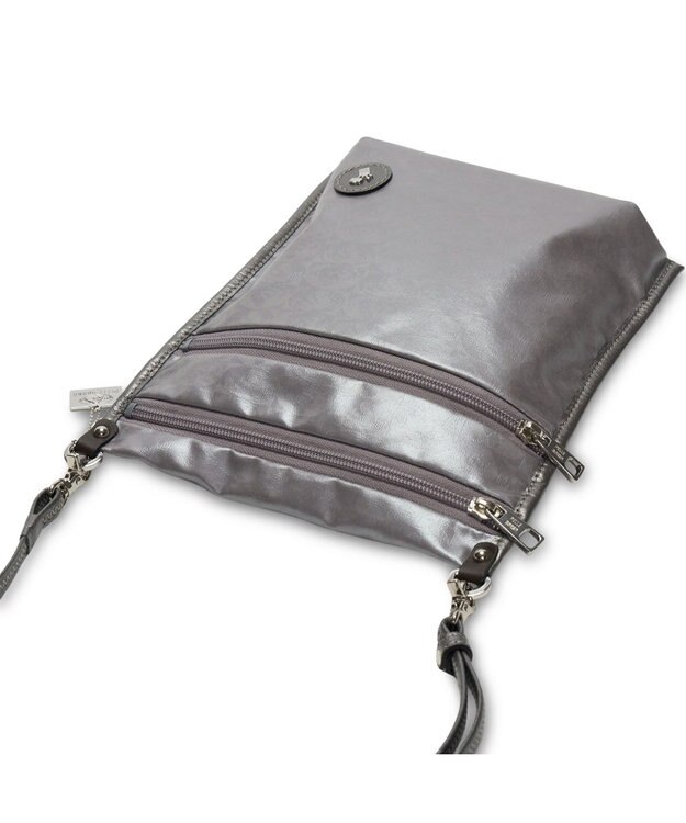 PELLE BORSA 縦ショルダー Alive アライブ 4418 ガンメタ