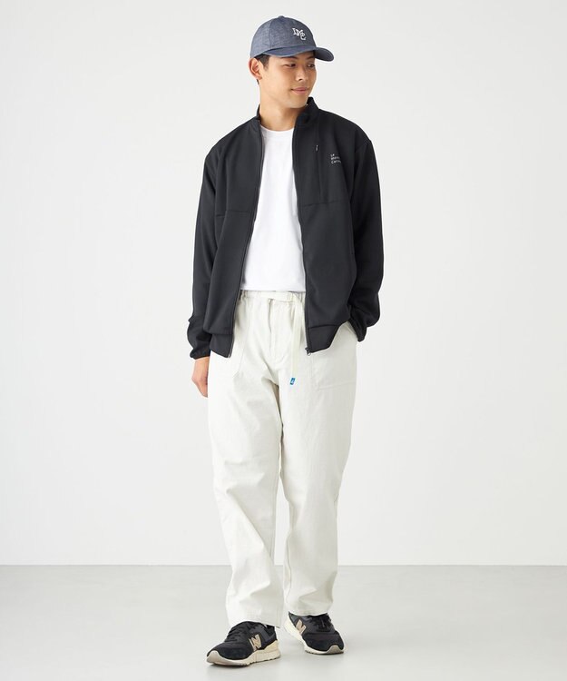 SHARE PARK MENS 【UVカット・吸水速乾・ストレッチ・軽量・アンチピリング 】ダンボールトラックジャケット（L・XLサイズ） ブラック系