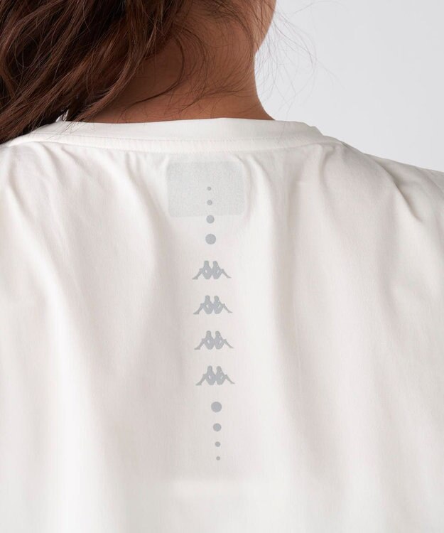 OP／FILA 【Kappa】半袖ロゴTシャツ オフホワイト