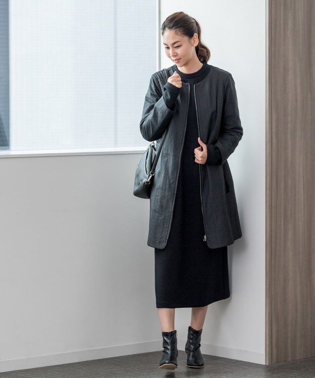 ONWARD Reuse Park 【自由区】コート秋冬 ブラック