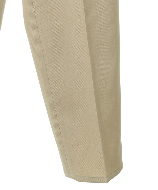 Green Parks きれいシルエットウエストＦＩＴテーパードパンツ Beige