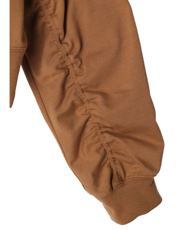 Green Parks ・ＥＬＥＮＣＡＲＥ　ＤＵＥシャーリング袖プルオーバー Dark Orange