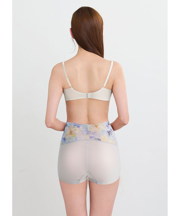 WACOAL ブラジャー 【夏めくブラ】 メッシュ素材(カップ) さらり爽快 バストメイク機能 夏 夏ブラ レディース BXB475 /ワコール ブルー