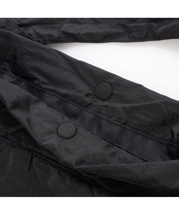 UNBILLION カシュカシュ cachecache / ワイドストラップホーボーバッグ ブラック