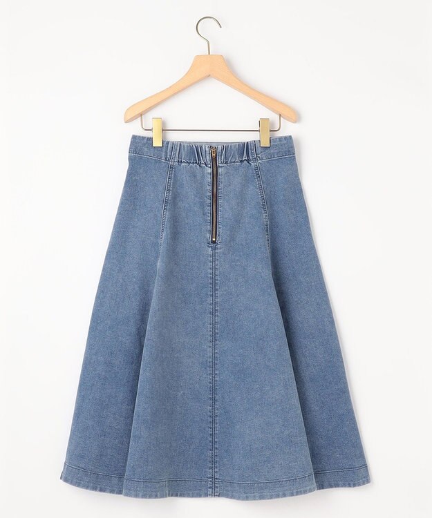 組曲 【23AW】DENIMフレア スカート ブルー系