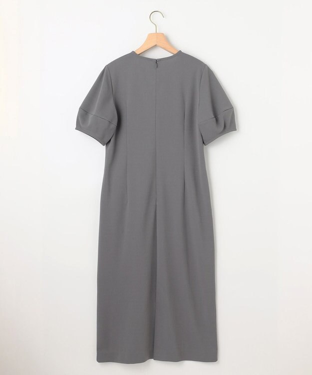 組曲 S ジョーゼットジャージーサック ワンピース グレー系