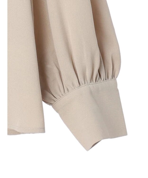 Green Parks ・ＥＬＥＮＣＡＲＥ　ＤＵＥ　イロイロ釦ピンタックブラウス Beige