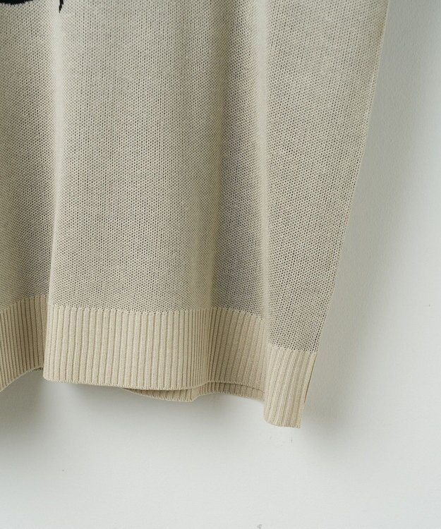 WEGO 【ユニセックス着用ITEM】ジャガードニットプルオーバー（S） ホワイト