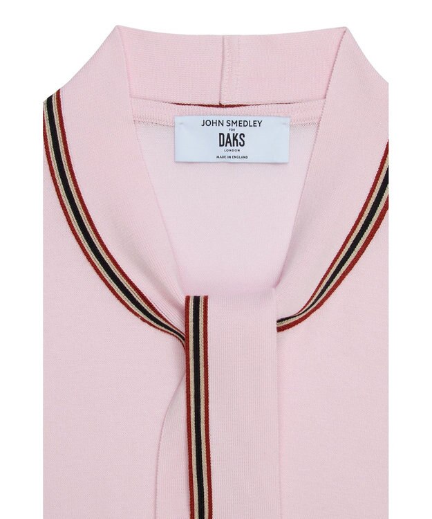 DAKS John Smedley for DAKS ハウスストライプトップ ピンク