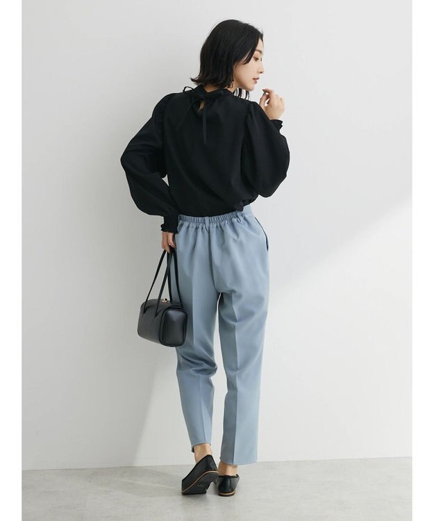 Green Parks ・ＥＬＥＮＣＡＲＥ　ＤＵＥ　ハイネックブラウス Black