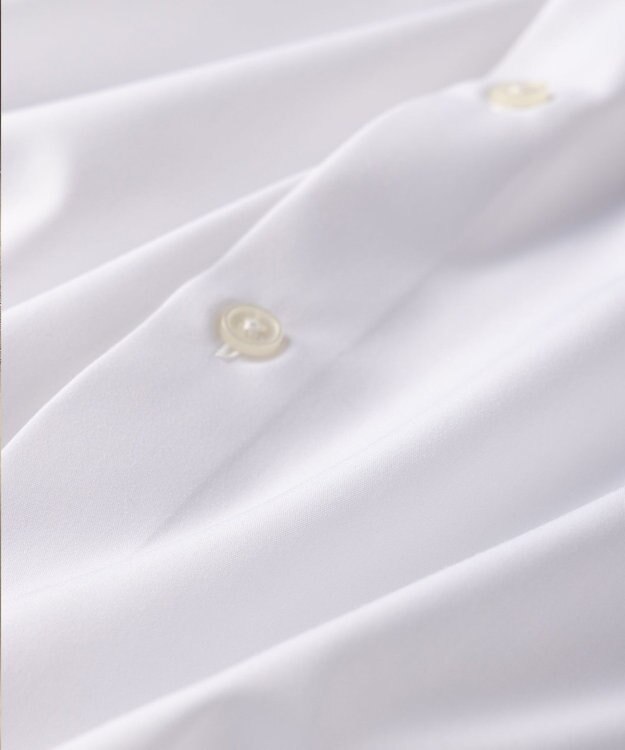 GOTAIRIKU 春夏向け【形態安定】SUMMERPREMIUMPLEATS_ボタンダウンカラー 半袖ドレスシャツ(25年モデル) ホワイト系