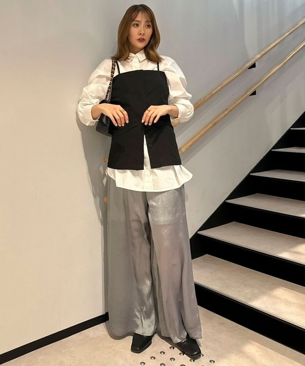 Green Parks AnriettMusee ２ＷＡＹオーバーサイズシャツ Off White