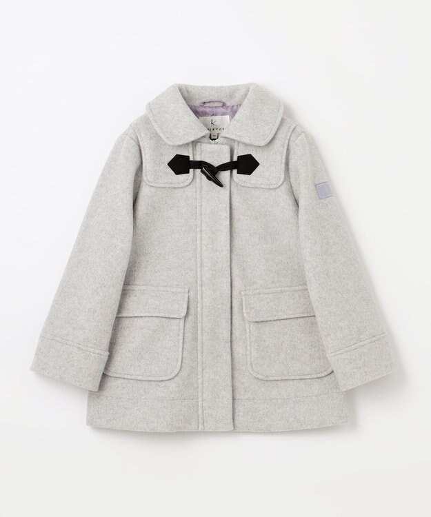 組曲 KIDS 【110-140㎝】ダッフルコート グレー系