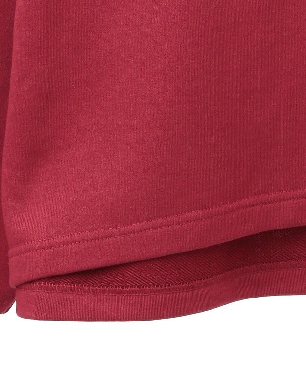 earth music&ecology アソートロゴスウェット Red