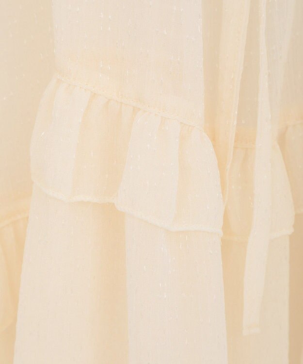 Green Parks ・Ｐｅｔｉｔ　Ｆｌｅｕｒ　シアーティアードキャミワンピ Ivory