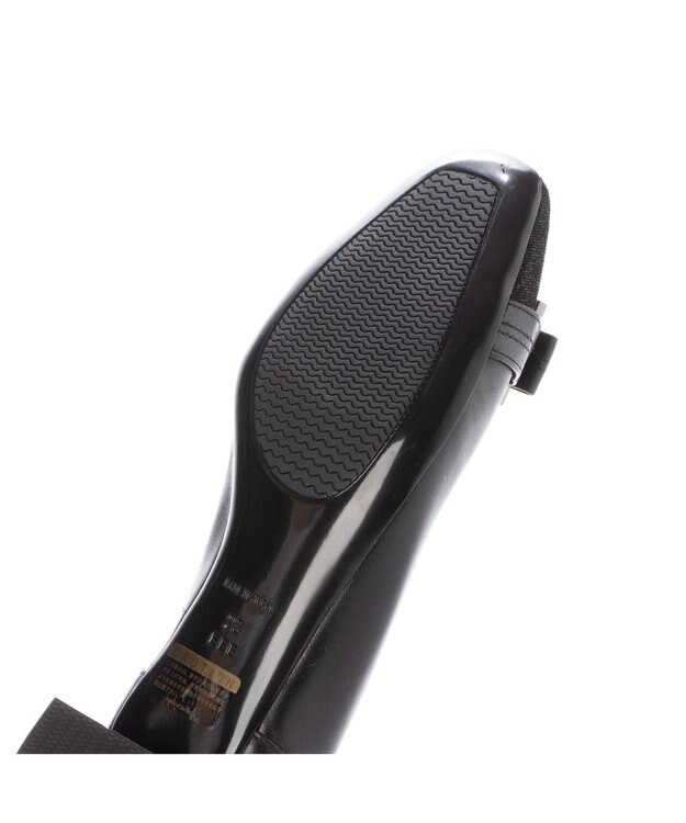 Riz raffinee 【3E】バックルリボンモチーフパンプス ブラック