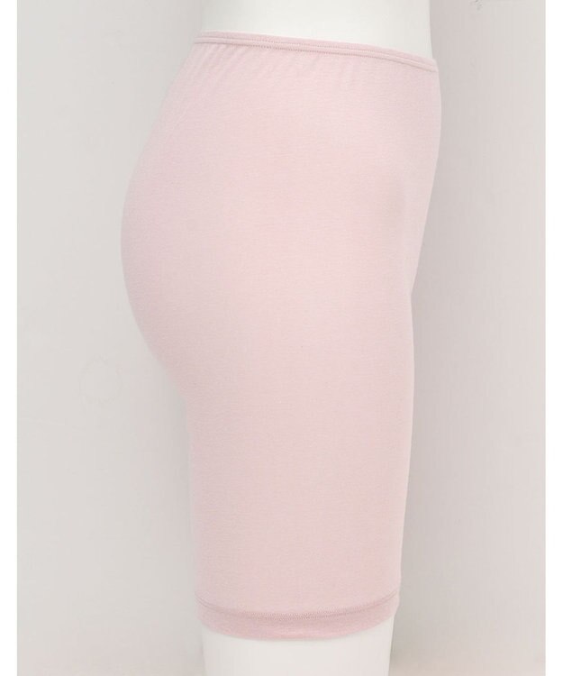 Wing インナー 【綿の贅沢オーガニック】 オーガニックコットン混素材 薄くて軽い ３分丈 ER1356 ウイング／ワコール ピンク