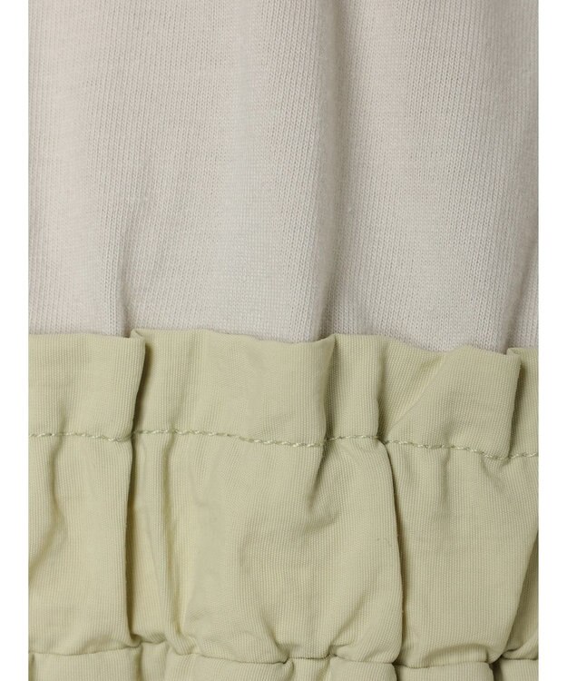 Green Parks ミディ丈ビスチェドッキングプルオーバー Light Green