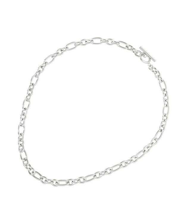 earth music&ecology 【ステンレス】チェーンネックレス Silver