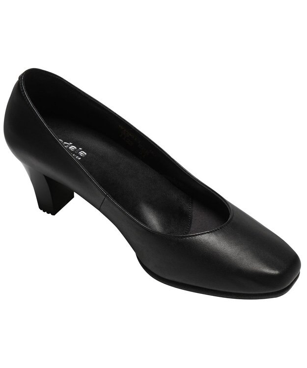 ASICS WALKING ペダラウォーキングシューズ 3E ヒール高5.0cm ブラック系