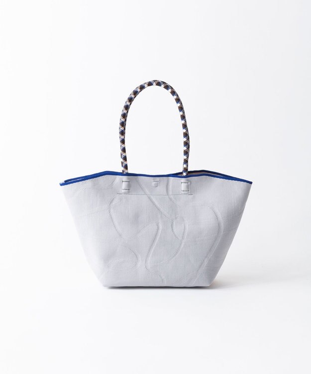 TRICOTE 【軽くて丈夫】バンピーリンクトートバッグ 80IVORY