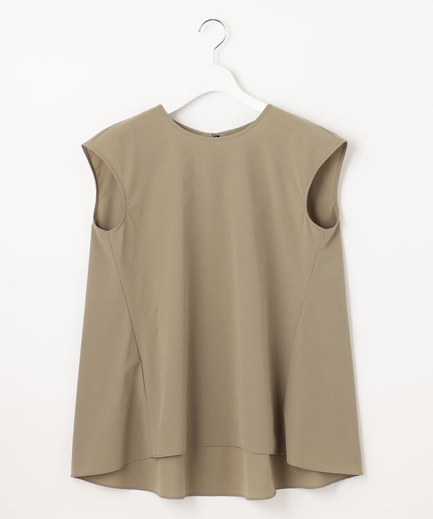 UNFILO L 【撥水/ストレッチ/軽量】マジカル機能 ブラウス カーキ系