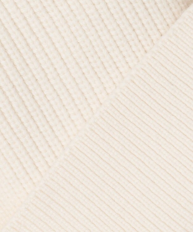 23区 S 【洗える】コットンリリー ニットブルゾン アイボリー系