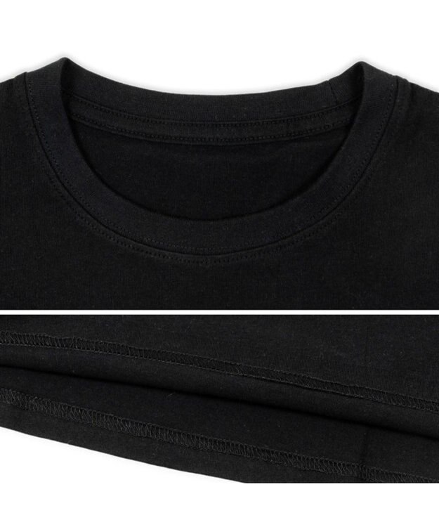 Mother garden しろたん Tシャツ 半袖 《長靴》  ユニセックス ブラック