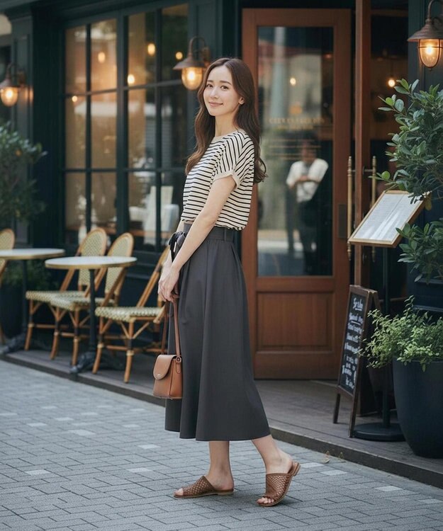 ONWARD Reuse Park 【23区】ニット春夏 ベージュ