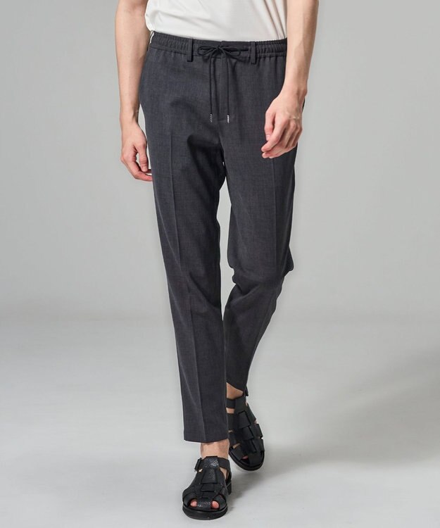 JOSEPH HOMME 【機能素材】テクノボイルストレッチ　ドロスト付テーパードパンツ / PEGG CONVERTIBLE グレー系