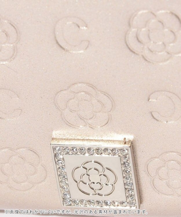 CLATHAS ベティー Lファスナー長財布 ベージュロゼ