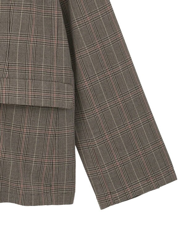 AMERICAN HOLIC イージーケアWテーラードジャケット Check