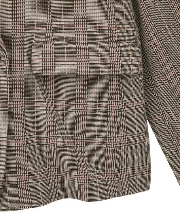 AMERICAN HOLIC イージーケアWテーラードジャケット Check