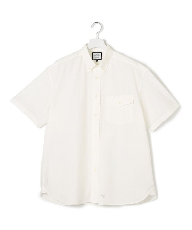 J.PRESS YORK STREET 【UNISEX】タイプライター ワッシャーシャツ/B.D ホワイト系