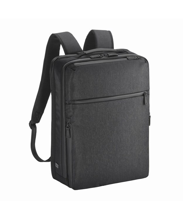 ACE BAGS & LUGGAGE ace. ガジェタブル ヘザー2 ビジネスリュック 2気室 19L 68294 エース ブラック