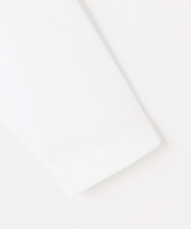 J.PRESS LADIES ベーシックジャージー レイヤードフレア カットソー ホワイト系