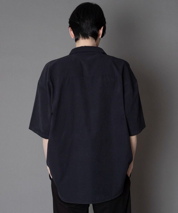 WEGO アイススウェードシャツ（SS） ブラック中濃色