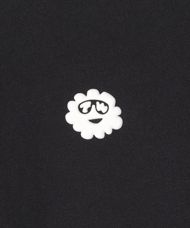 PW CIRCULUS 【MEN】メッシュコンビ モックネック ゴルフ ブラック系