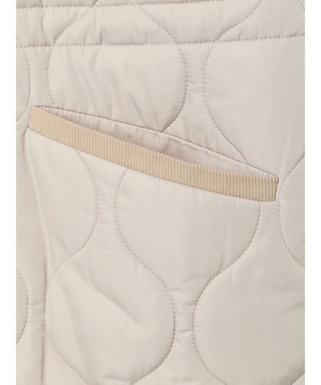 CRAFT STANDARD BOUTIQUE キルティングミドル丈コート Ivory