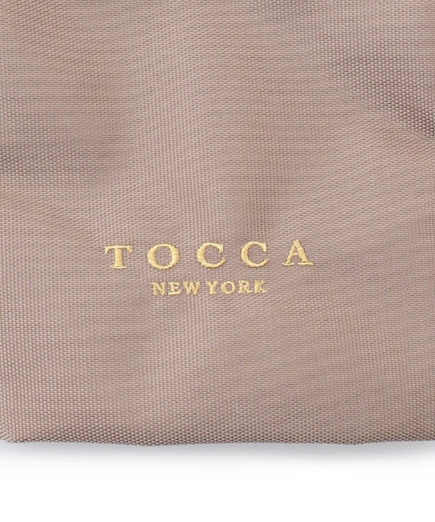 TOCCA 【A4サイズ対応・サスティナブル素材】RAINY WAY 2SET BAG レイントートバッグ ベージュ系