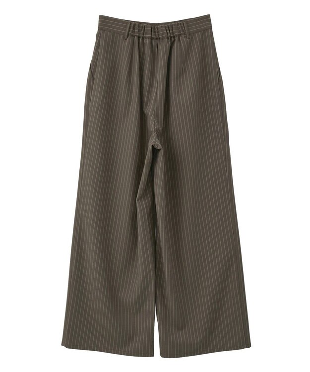 CRAFT STANDARD BOUTIQUE ピンストライプパンツ Stripe Brown