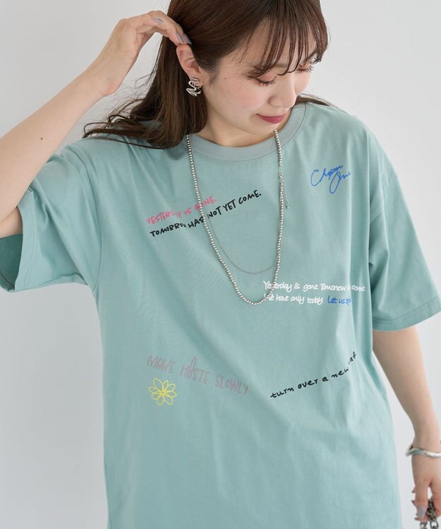 Green Parks ・ＥＬＥＮＣＡＲＥ　ＤＵＥ　イロイロロゴｐｔＴＥＥ Mint