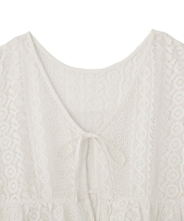 Green Parks レースベスト Ivory