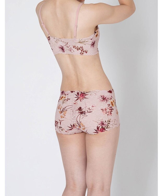 WACOAL ショーツ 【GOCOCi ゴコチ】 CGG297とペア 肌あたりのやさしいレース アウターにひびきにくい はきこみ丈あさめ レディース PGG197 /ワコール ピンク