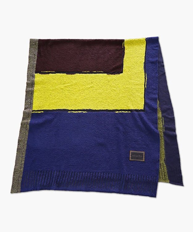 nitorito 【UNISEX】oh.hori ストール navy