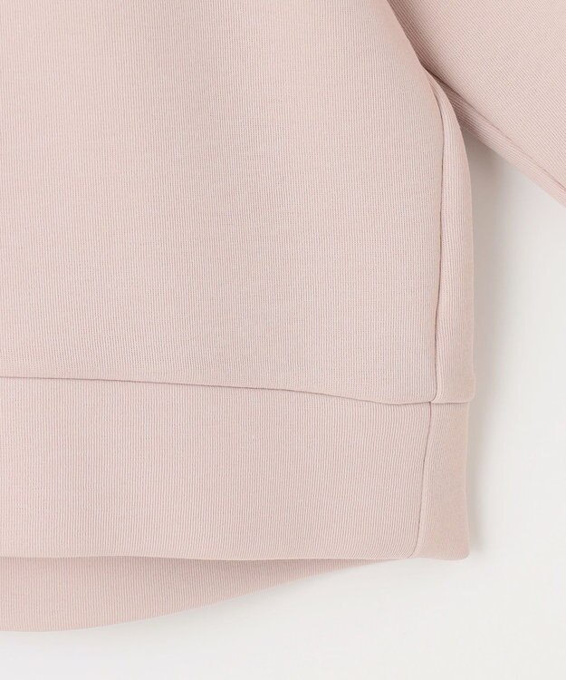 組曲 L ダンボールジャージー ショート丈プルオーバー ローズ系